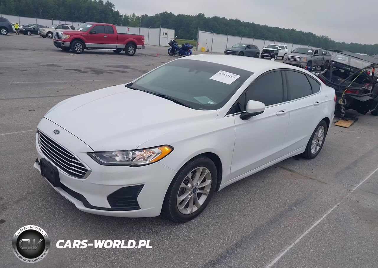2019 Ford Fusion Se VIN:3FA6P0HD2KR145952 - 2