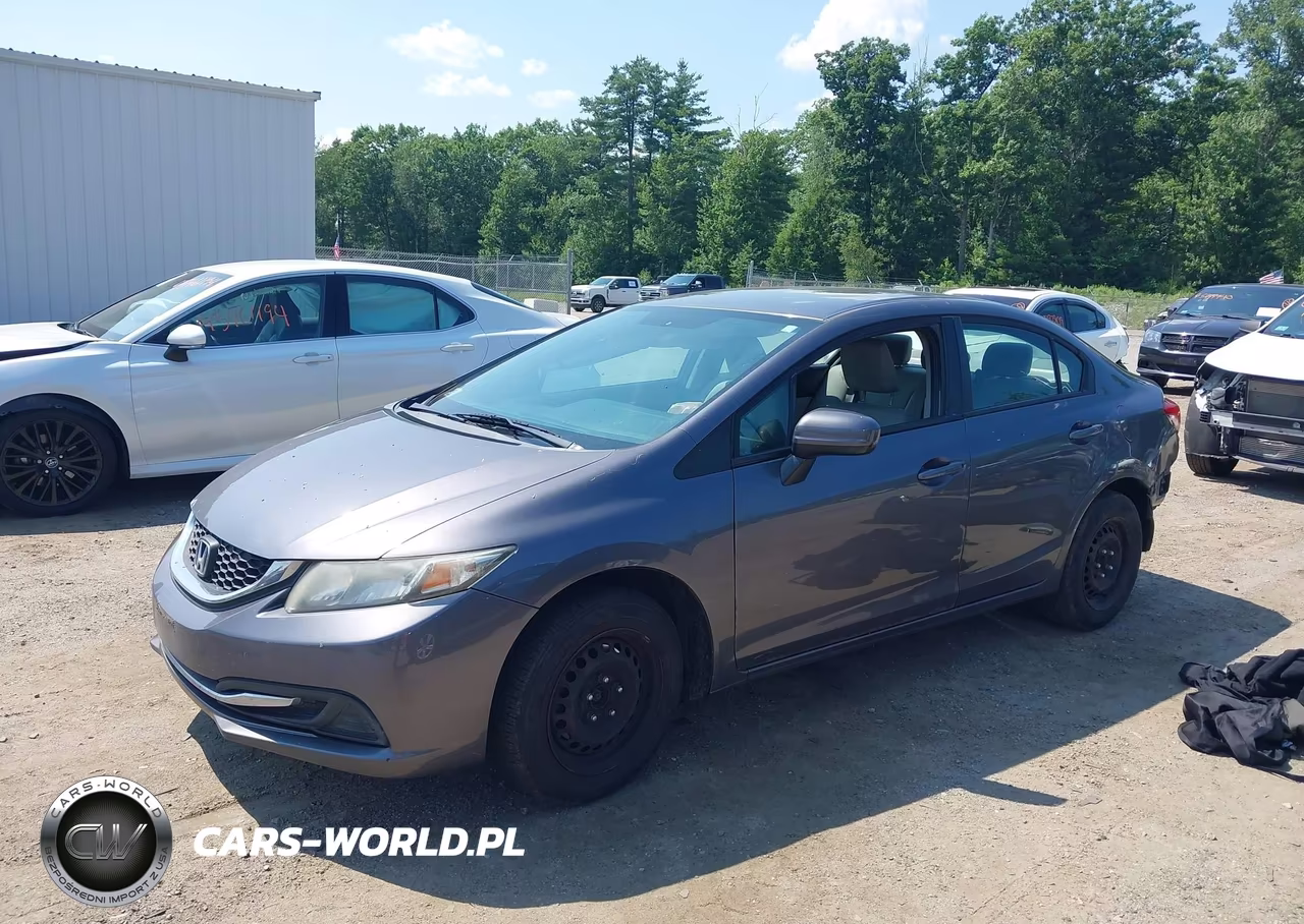 2015 Honda Civic Lx VIN:2HGFB2F54FH509632 - 2