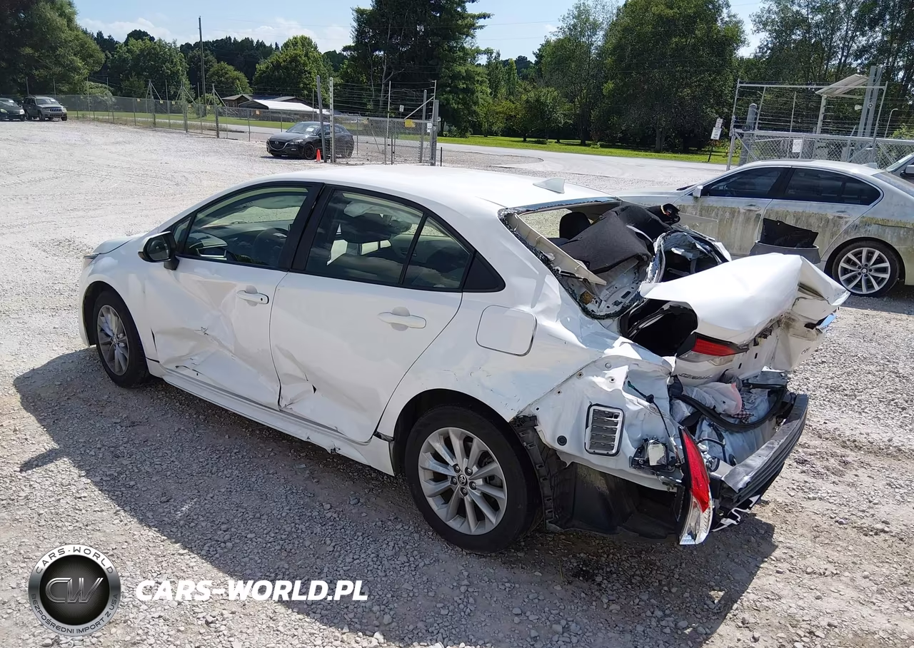 2021 Toyota Corolla Le VIN:JTDVPMAE2MJ173666 - 3