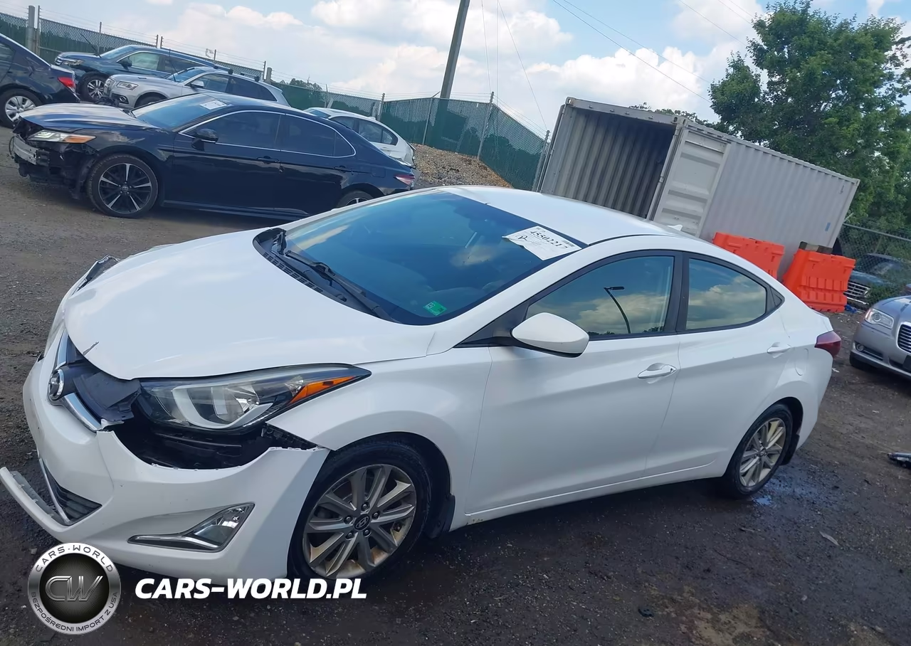 2016 Hyundai Elantra Se VIN:5NPDH4AE5GH667784 - 15