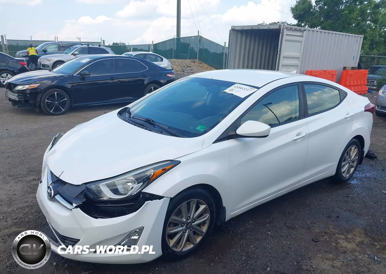 2016 Hyundai Elantra Se VIN:5NPDH4AE5GH667784 - 2