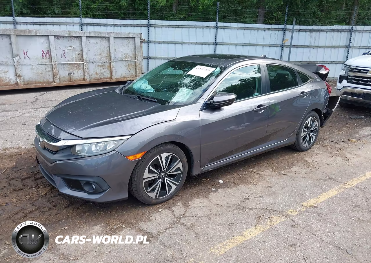 2018 Honda Civic Ex-T VIN:19XFC1F41JE001247 - 2