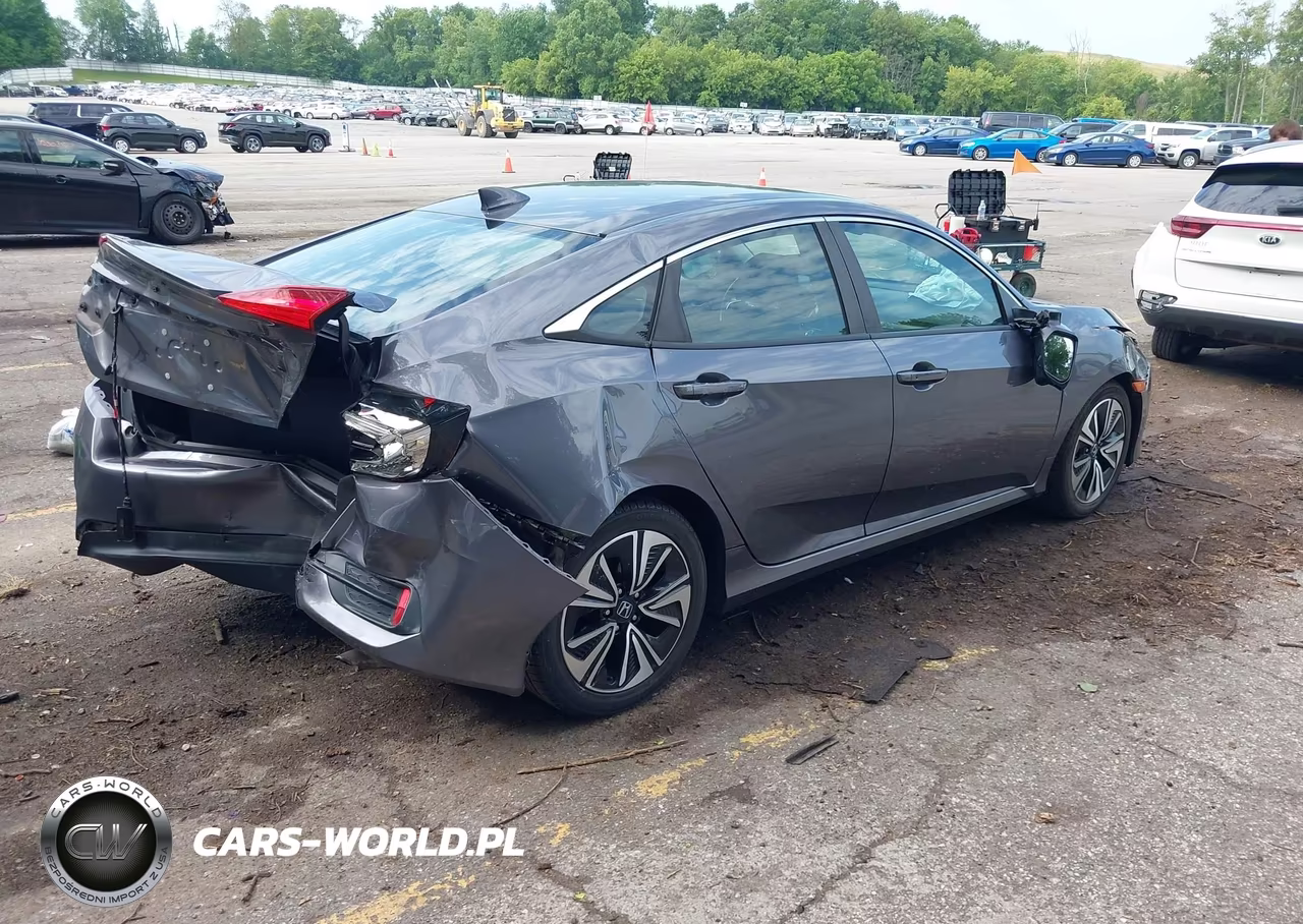 2018 Honda Civic Ex-T VIN:19XFC1F41JE001247 - 4