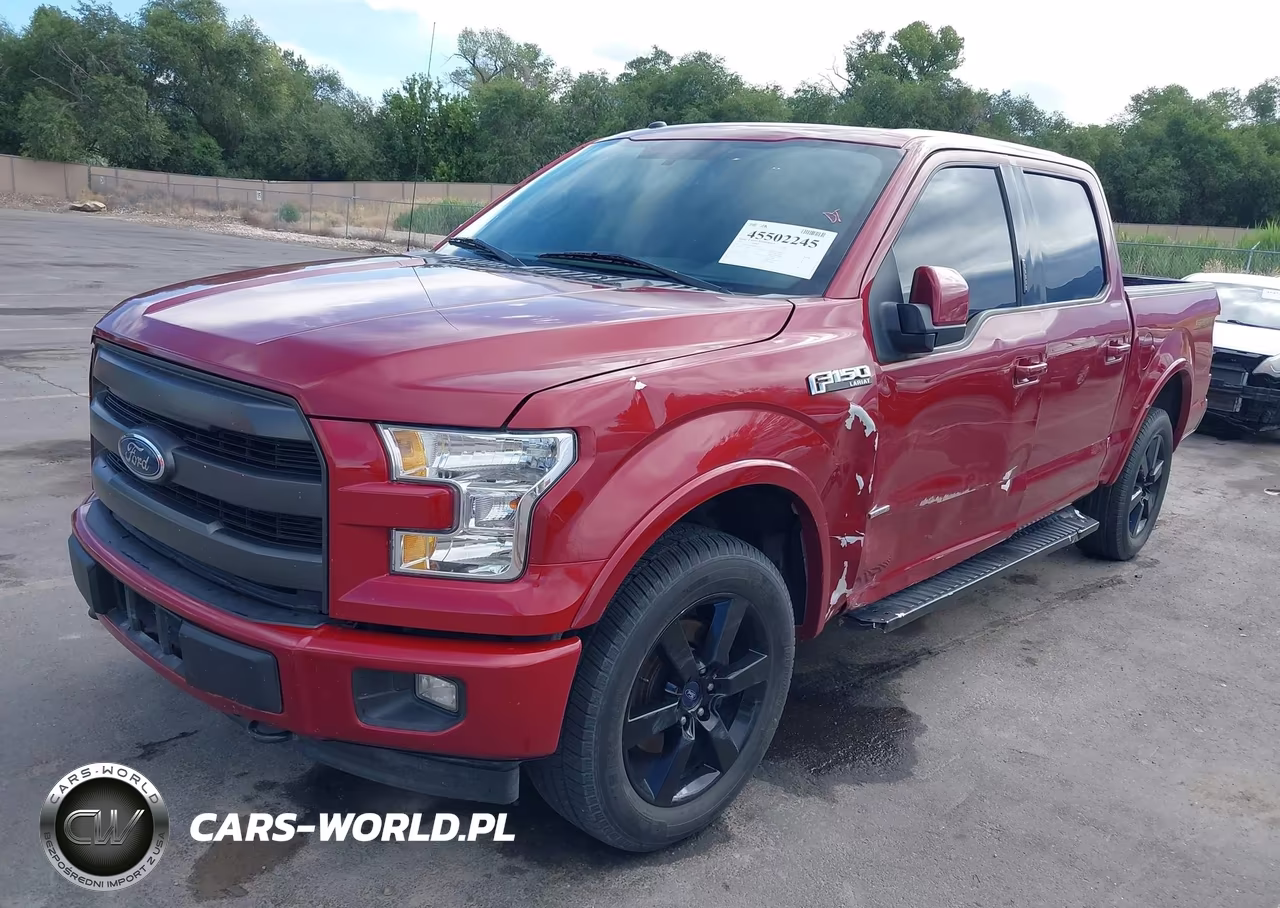 2017 Ford F-150 Lariat VIN:1FTEW1EG5HFB45527 - 2