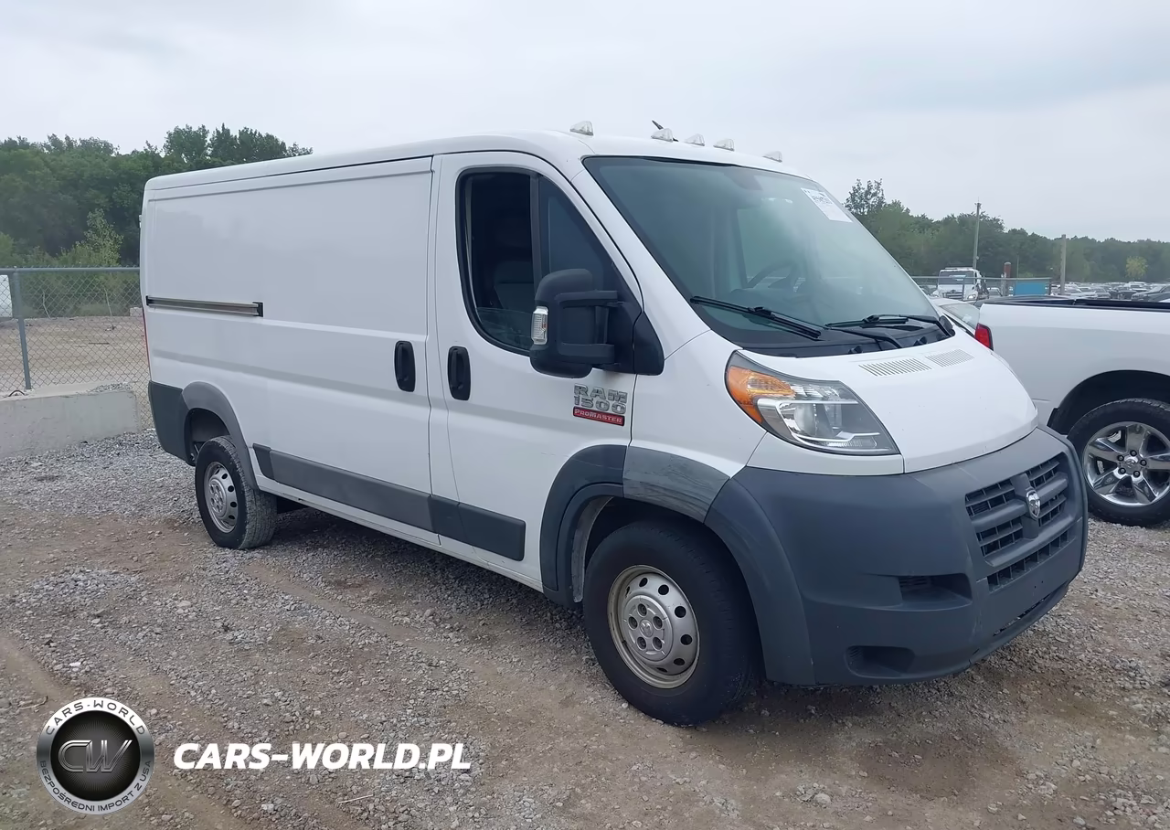 2017 Ram Promaster 1500 Low Roof 136 Wb – zdjęcie 1 z 16