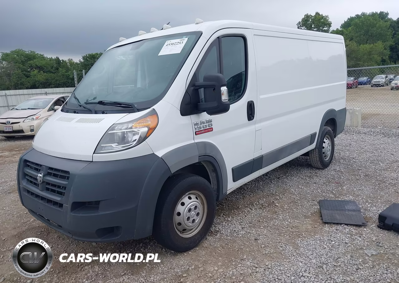 2017 Ram Promaster 1500 Low Roof 136 Wb VIN:3C6TRVAG8HE552691 - 2