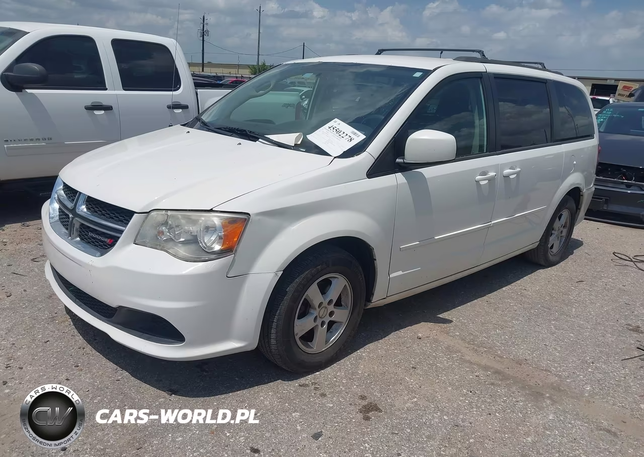 2012 Dodge Grand Caravan Sxt VIN:2C4RDGCG4CR405897 - 2