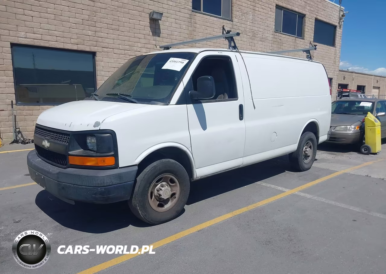 2008 Chevrolet Express Work Van VIN:1GCGG25C881210716 - 2