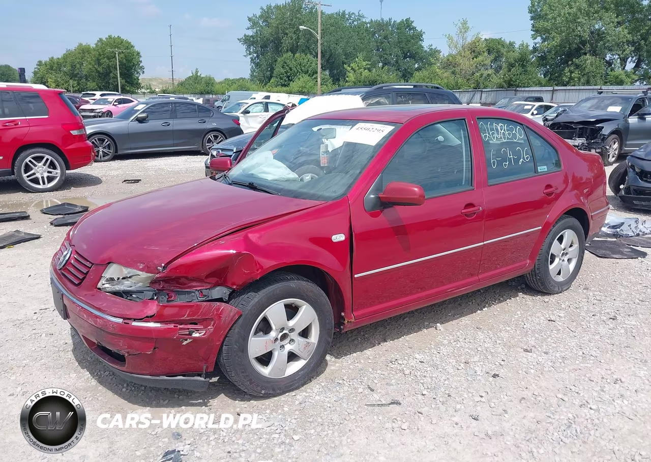 2005 Volkswagen Jetta Gls 2.0L VIN:3VWSK69M35M071836 - 2