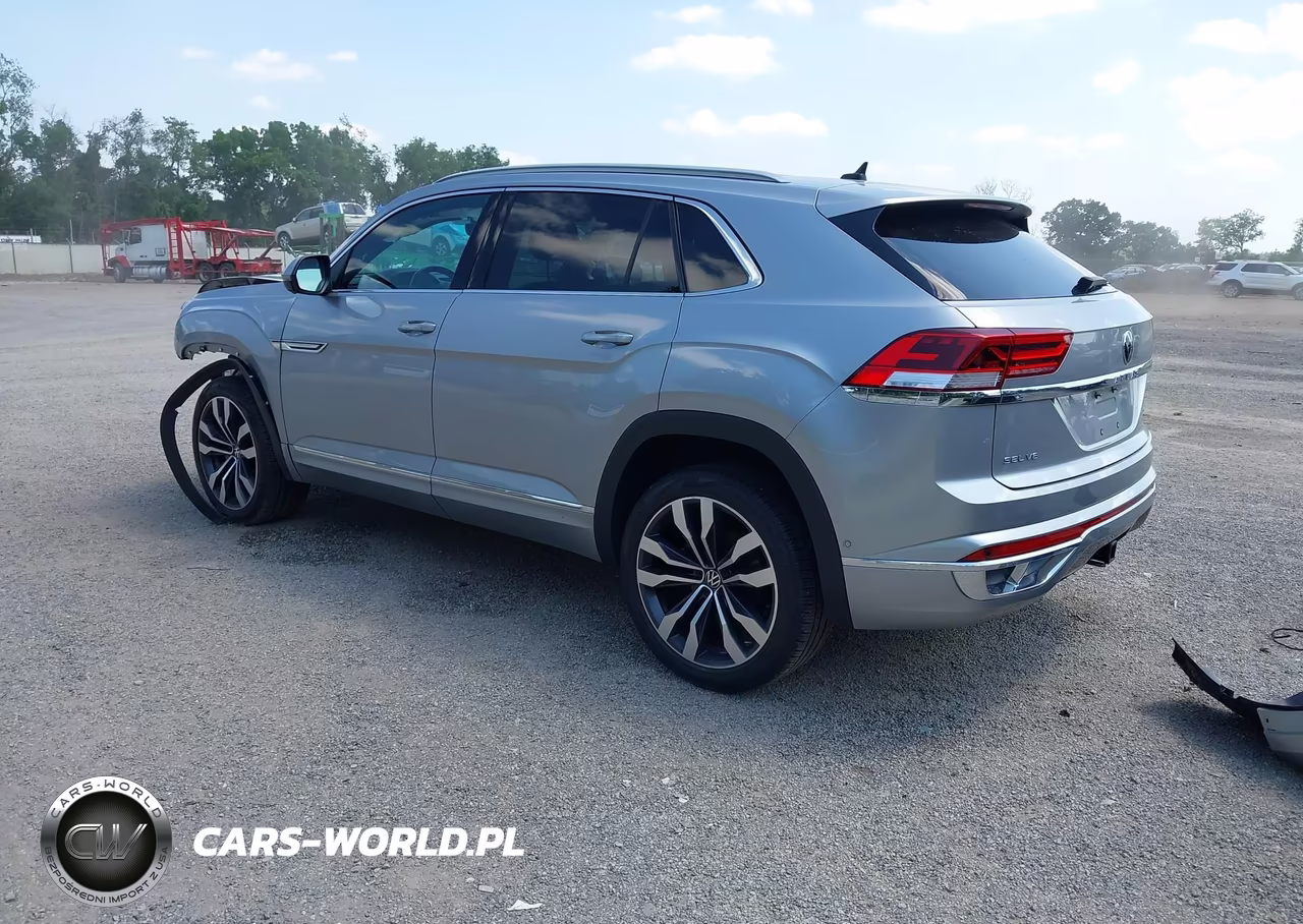 2022 Volkswagen Atlas Cross Sport 3.6L V6 Sel Premium R-Line VIN:1V2FE2CA3NC219390 - 3