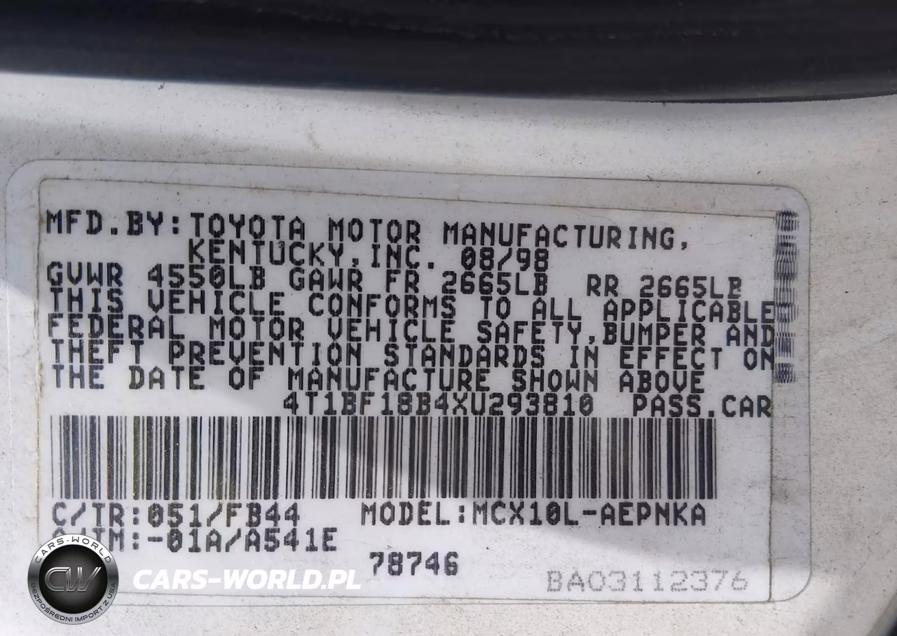 1999 Toyota Avalon Xl VIN:4T1BF18B4XU293810 - 9