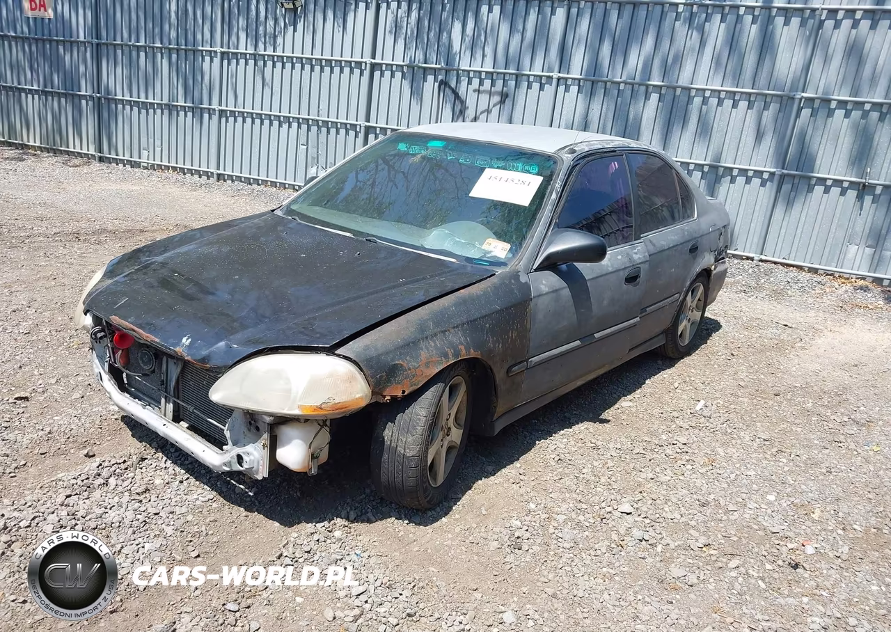 1998 Honda Civic Lx VIN:2HGEJ667XWH515569 - 2