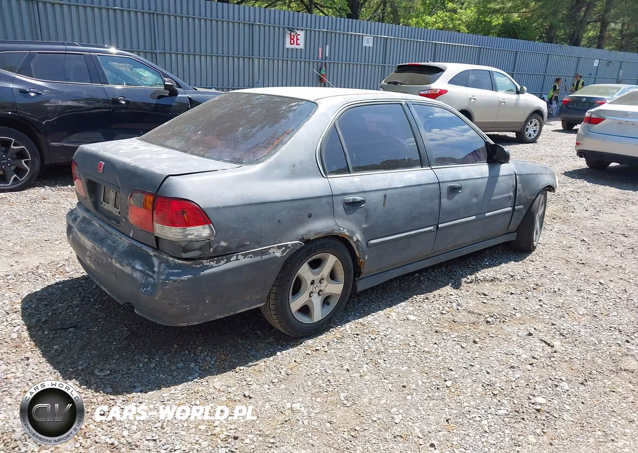 1998 Honda Civic Lx VIN:2HGEJ667XWH515569 - 4