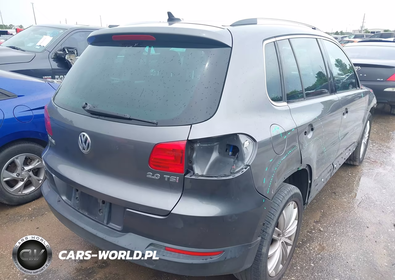 2012 Volkswagen Tiguan Se VIN:WVGAV7AX6CW006277 - 4