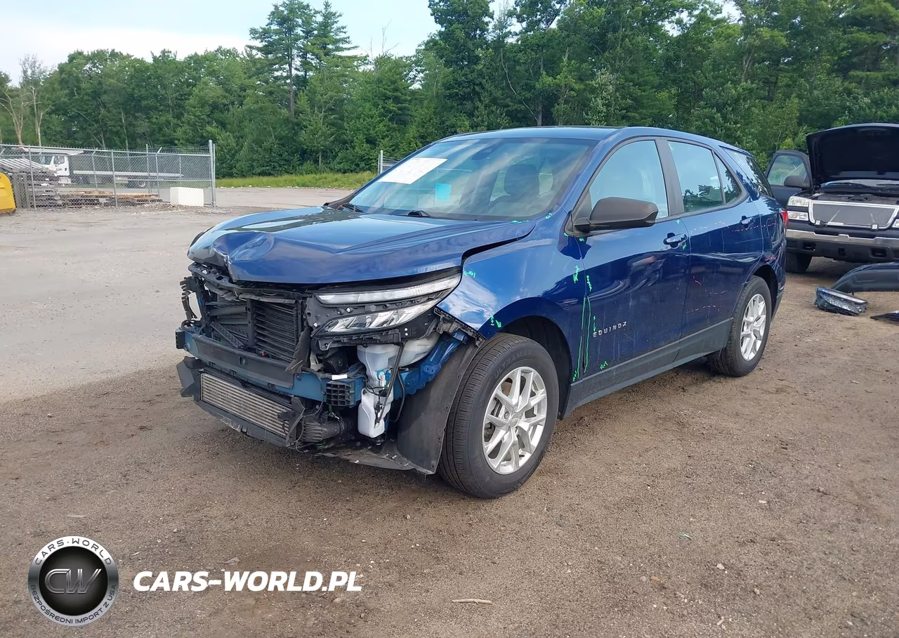 2022 Chevrolet Equinox Fwd Ls VIN:3GNAXHEVXNS118938 - 2