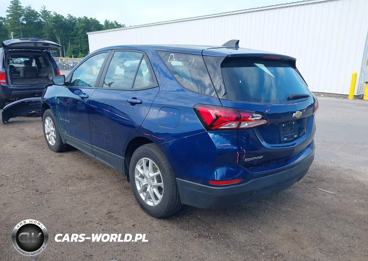 2022 Chevrolet Equinox Fwd Ls VIN:3GNAXHEVXNS118938 - 3