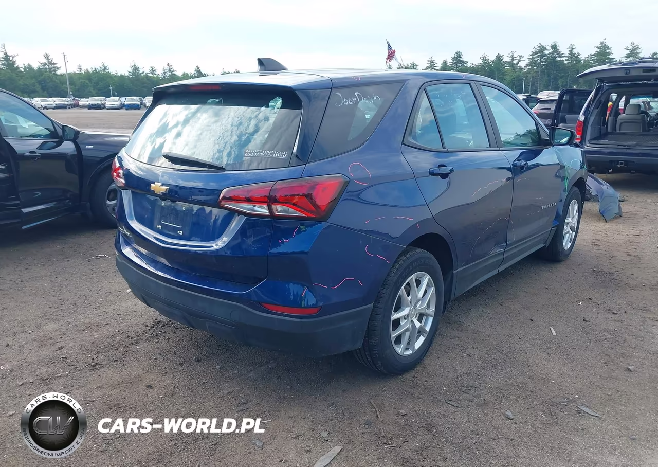 2022 Chevrolet Equinox Fwd Ls VIN:3GNAXHEVXNS118938 - 4