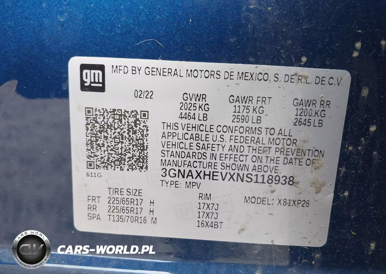 2022 Chevrolet Equinox Fwd Ls VIN:3GNAXHEVXNS118938 - 9