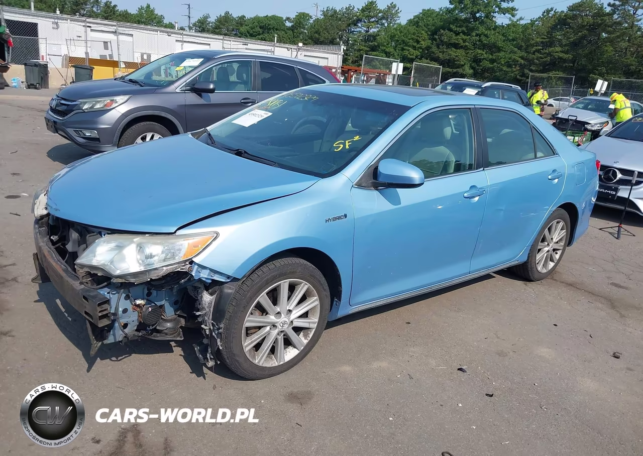 2012 Toyota Camry Hybrid Xle VIN:4T1BD1FK3CU044613 - 2