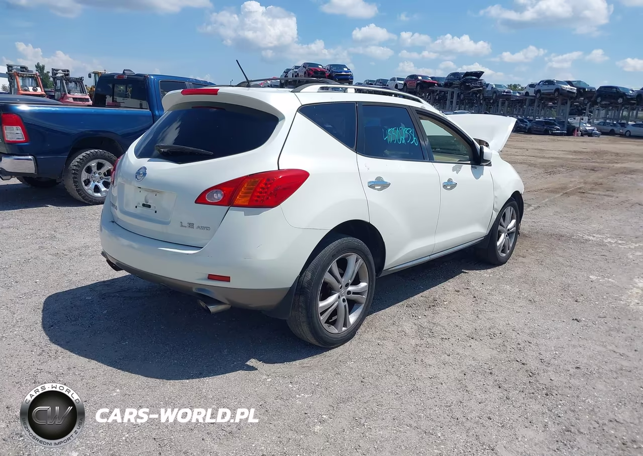 2009 Nissan Murano Le VIN:JN8AZ18W39W147615 - 4