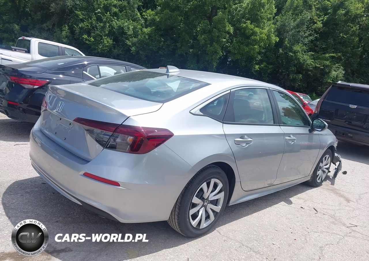 2026 Honda Civic Lx VIN:2HGFE2F23TH585481 - 12