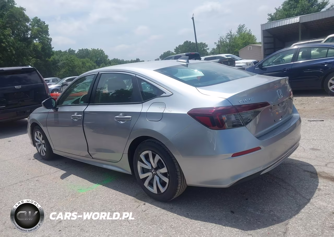 2026 Honda Civic Lx VIN:2HGFE2F23TH585481 - 3