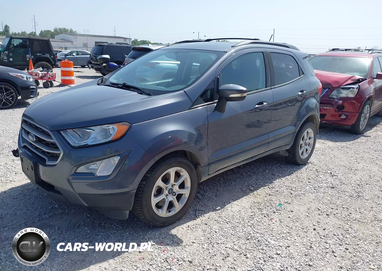 2018 Ford Ecosport Se VIN:MAJ3P1TE6JC233358 - 2