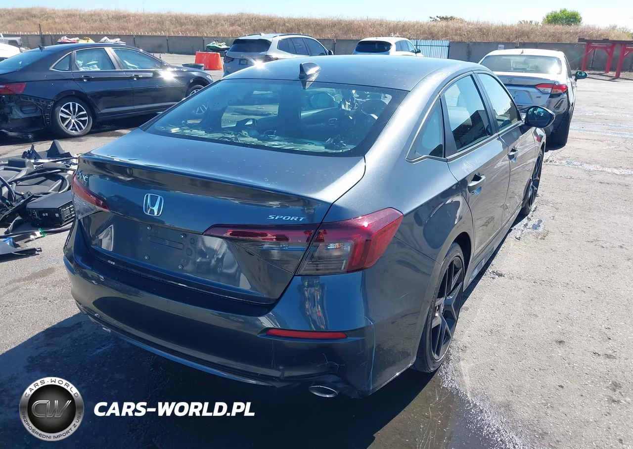 2025 Honda Civic Sport VIN:2HGFE2F58SH513619 - 4
