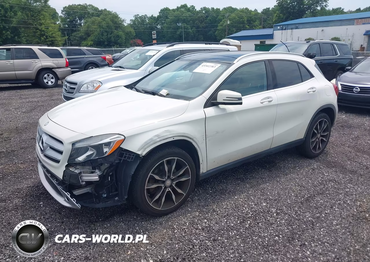 2016 Mercedes-Benz Gla 250 VIN:WDCTG4EB0GJ256728 - 2