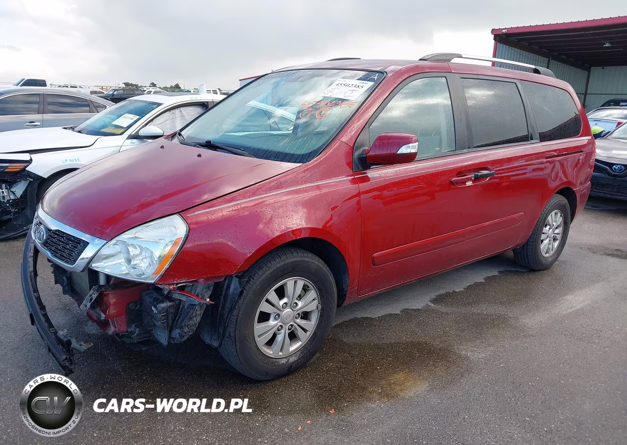2012 Kia Sedona Lx VIN:KNDMG4C7XC6432142 - 2
