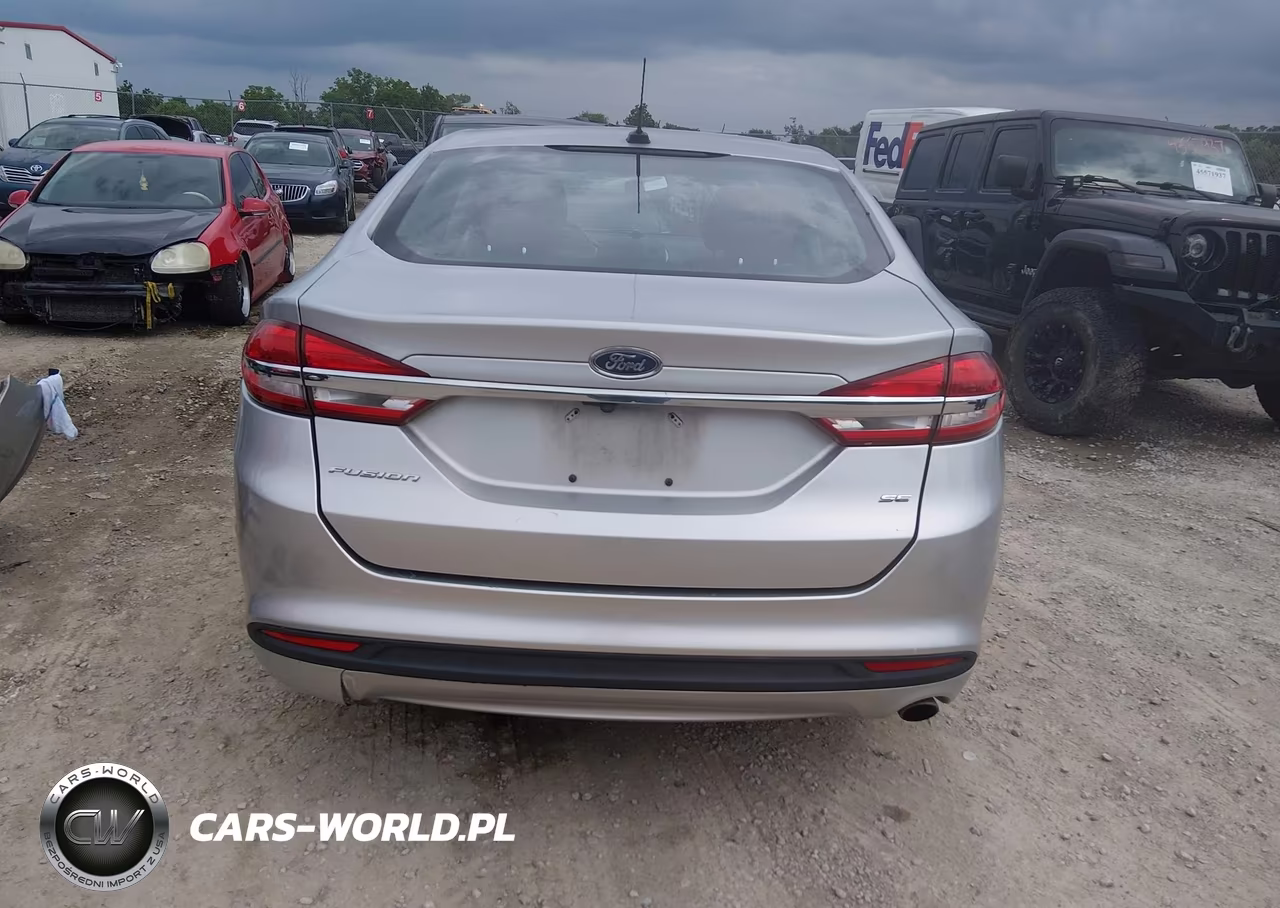 2017 Ford Fusion Se VIN:3FA6P0H77HR220034 - 17