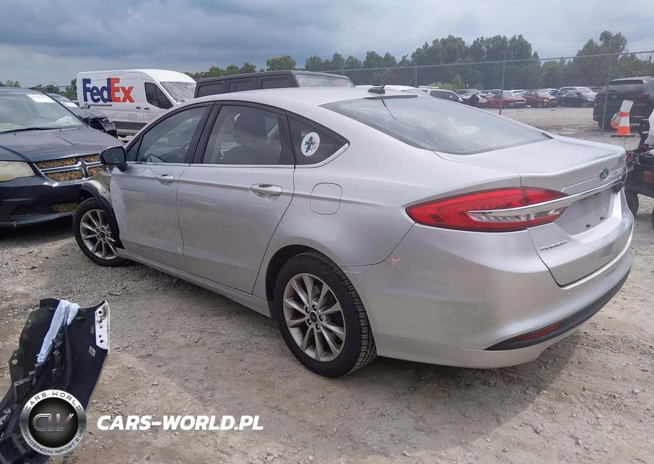2017 Ford Fusion Se VIN:3FA6P0H77HR220034 - 3