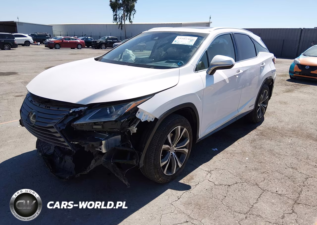 2017 Lexus Rx 450H VIN:2T2BGMCA1HC011084 - 2