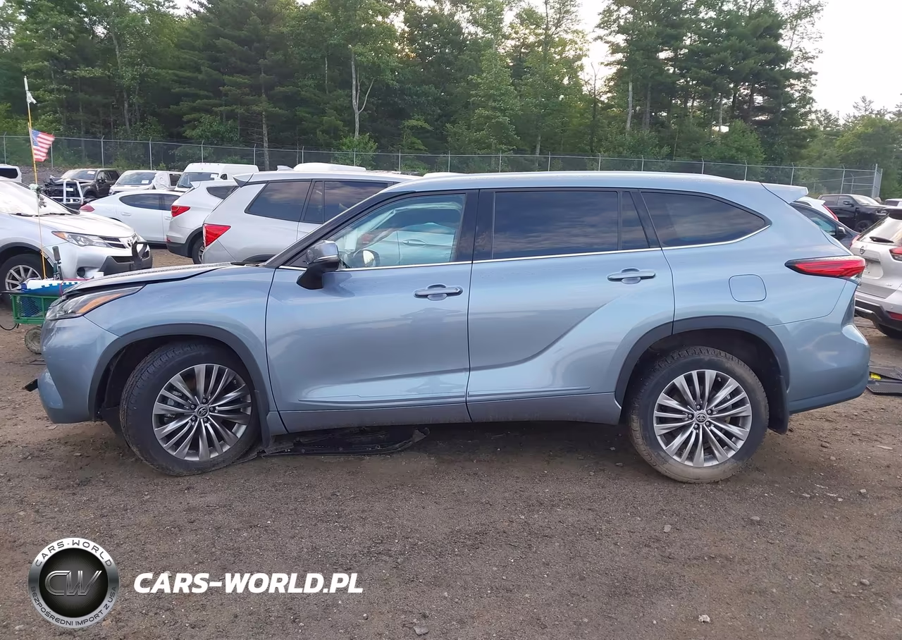 2022 Toyota Highlander Platinum VIN:5TDFZRBH9NS193390 - 14