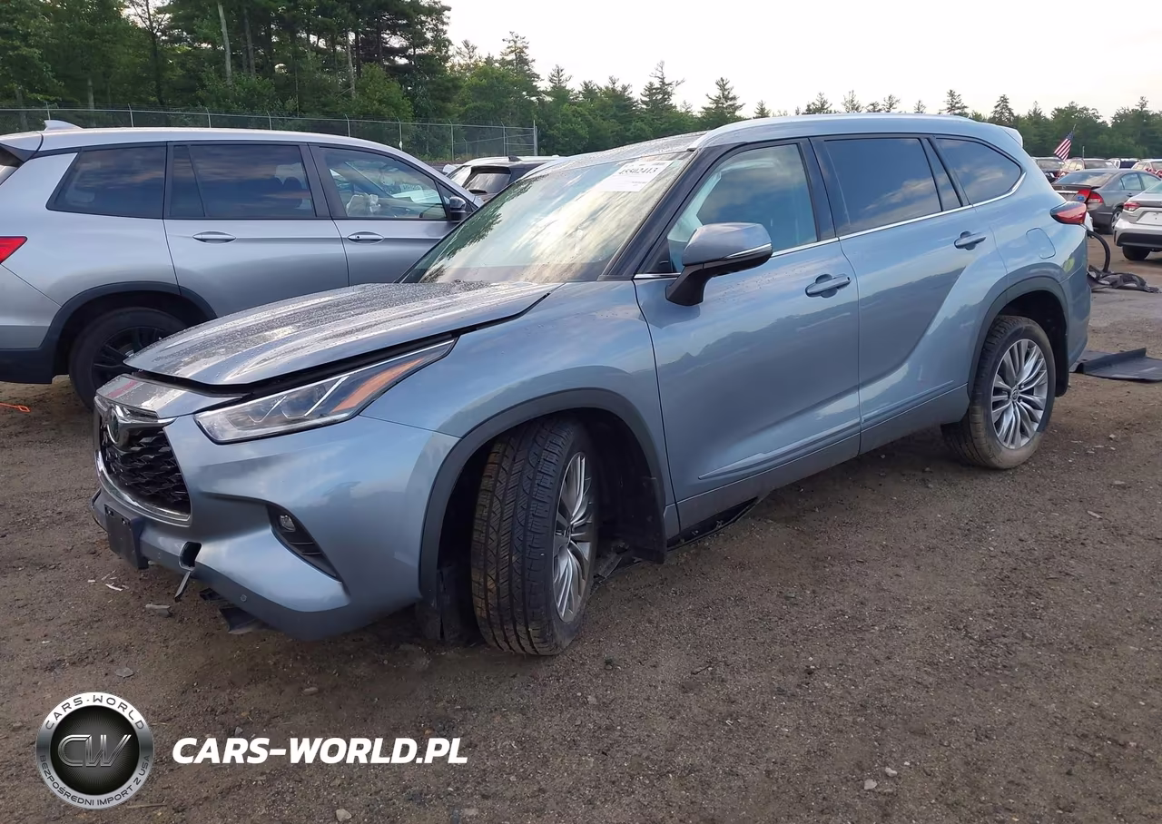 2022 Toyota Highlander Platinum VIN:5TDFZRBH9NS193390 - 2
