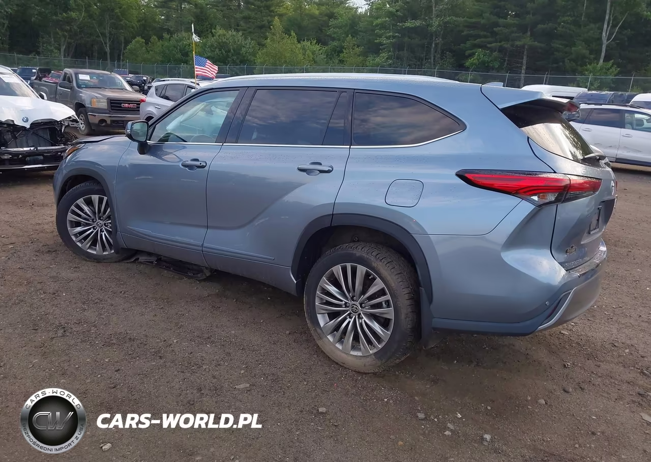 2022 Toyota Highlander Platinum VIN:5TDFZRBH9NS193390 - 3