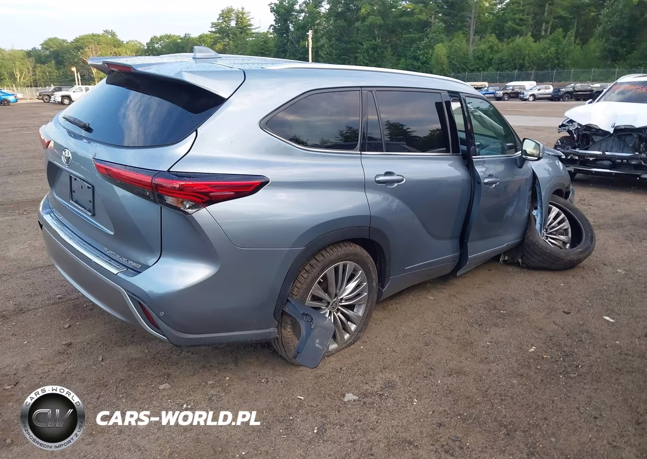 2022 Toyota Highlander Platinum VIN:5TDFZRBH9NS193390 - 4