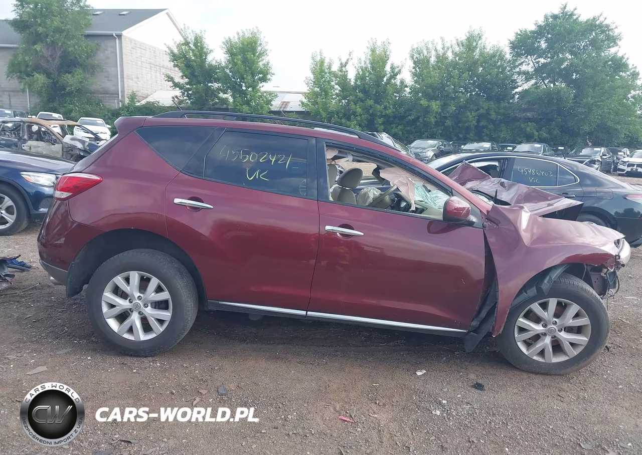 2012 Nissan Murano Sl VIN:JN8AZ1MU0CW106614 - 14