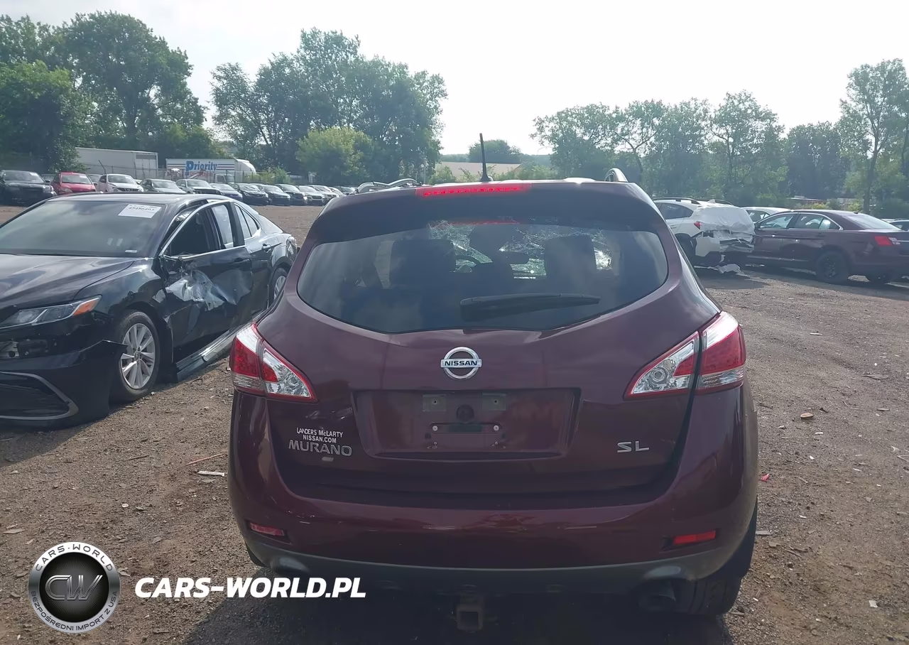 2012 Nissan Murano Sl VIN:JN8AZ1MU0CW106614 - 17