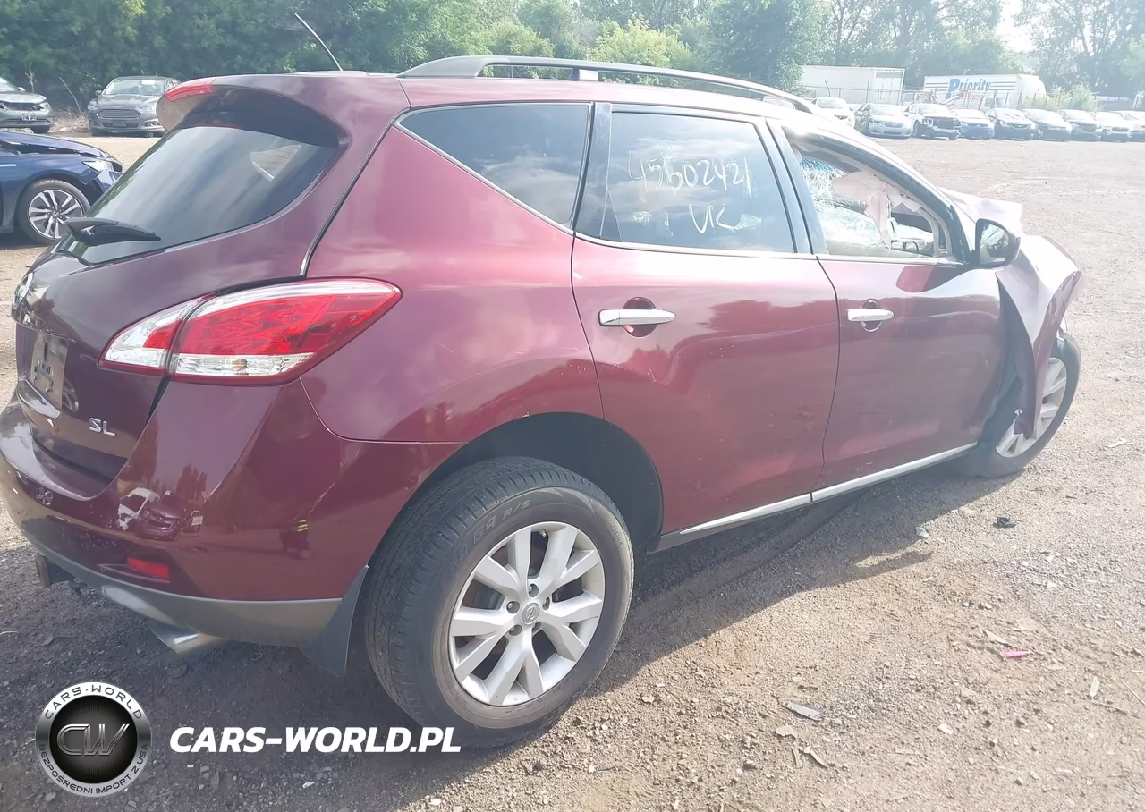 2012 Nissan Murano Sl VIN:JN8AZ1MU0CW106614 - 4