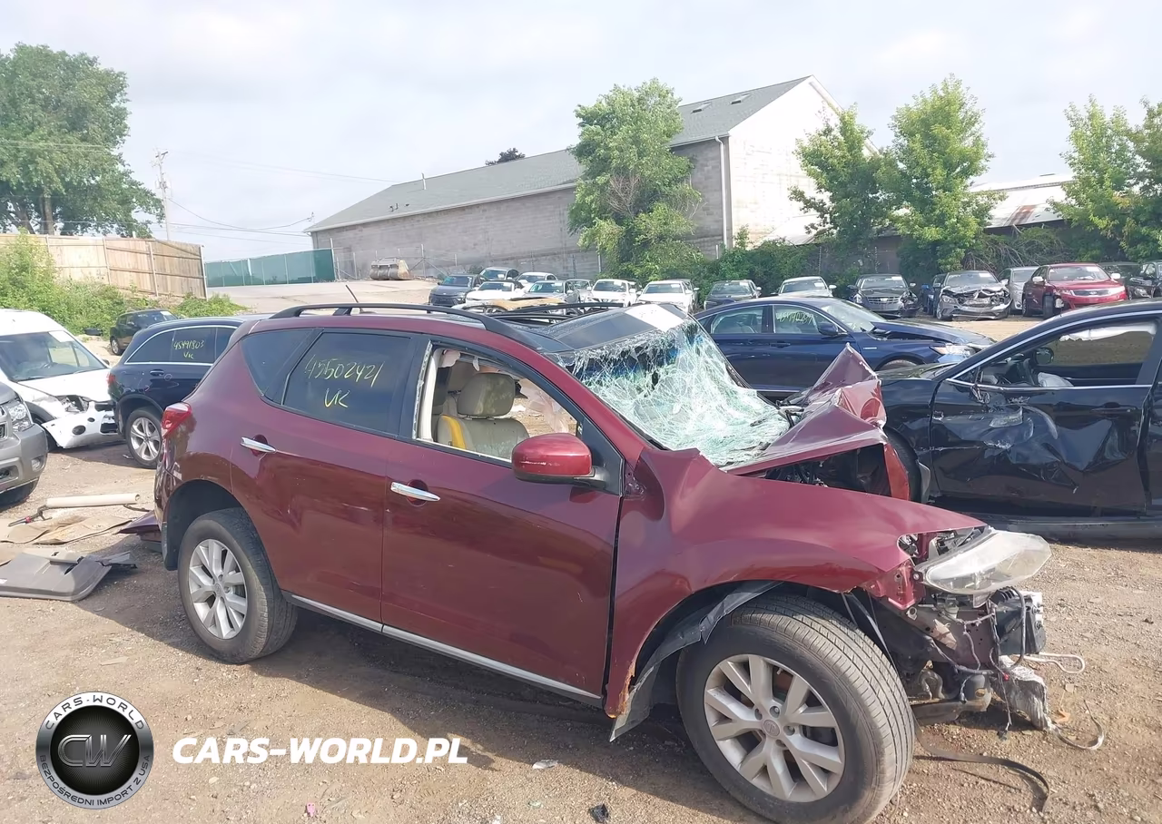 2012 Nissan Murano Sl VIN:JN8AZ1MU0CW106614 - 6