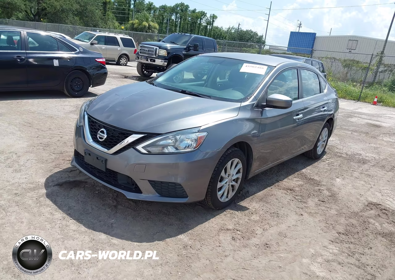 2018 Nissan Sentra Sv VIN:3N1AB7AP9JY268719 - 2