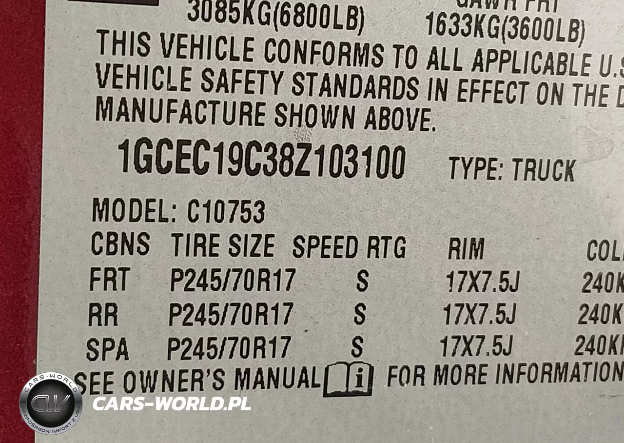 2008 Chevrolet Silverado 1500 Lt1 VIN:1GCEC19C38Z103100 - 9