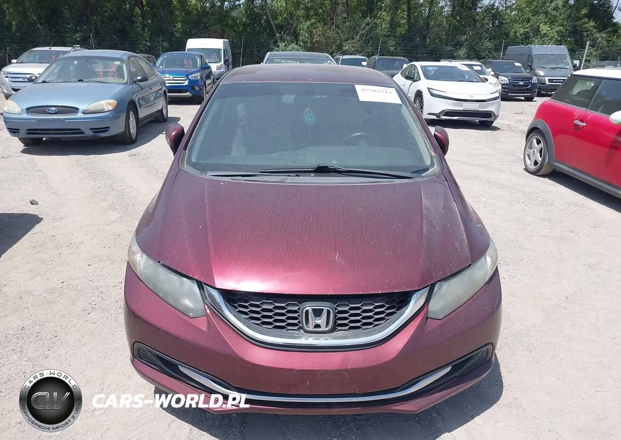 2014 Honda Civic Lx VIN:19XFB2F50EE041357 - 12