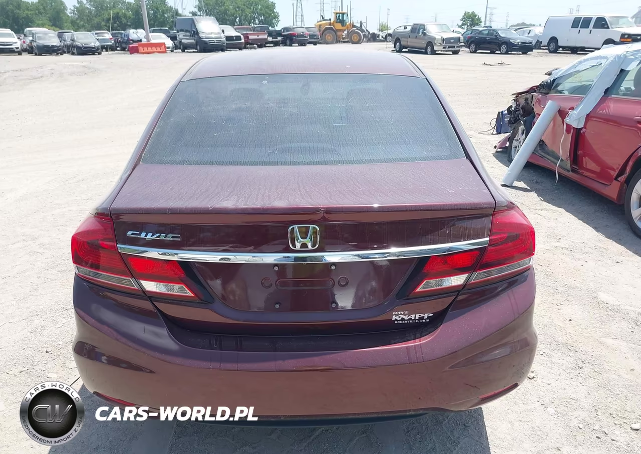 2014 Honda Civic Lx VIN:19XFB2F50EE041357 - 16