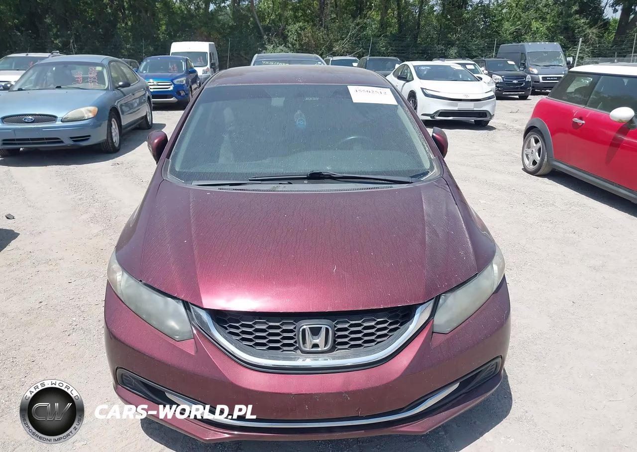 2014 Honda Civic Lx VIN:19XFB2F50EE041357 - 6