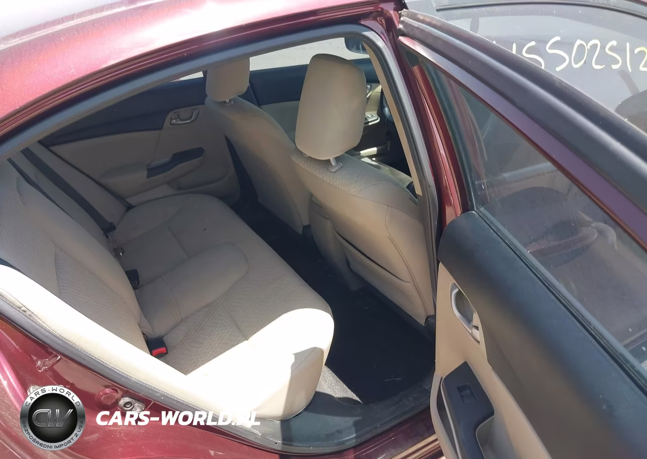 2014 Honda Civic Lx VIN:19XFB2F50EE041357 - 8