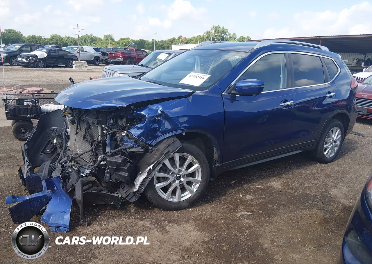 2018 Nissan Rogue Sv VIN:KNMAT2MV7JP509959 - 2