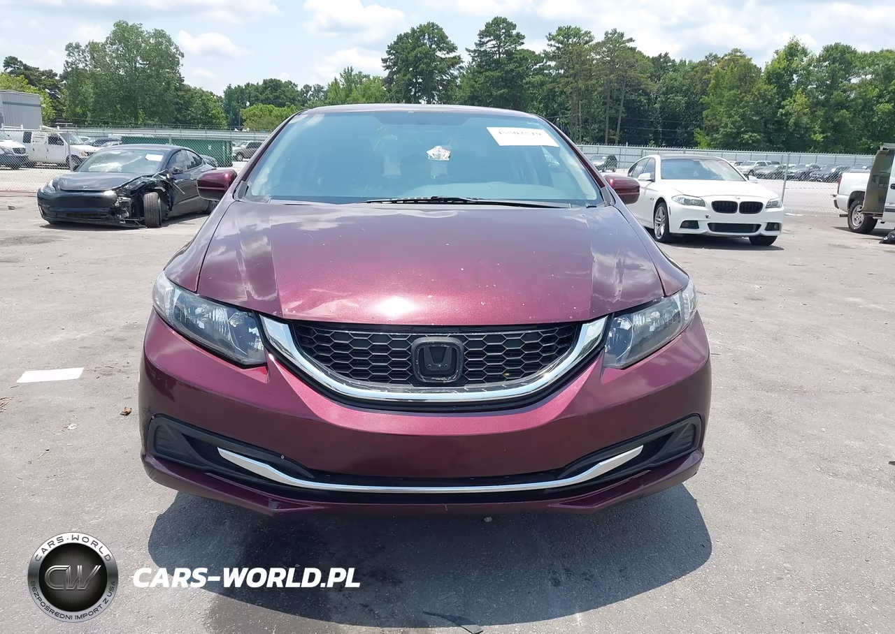 2015 Honda Civic Lx VIN:19XFB2F52FE015442 - 12