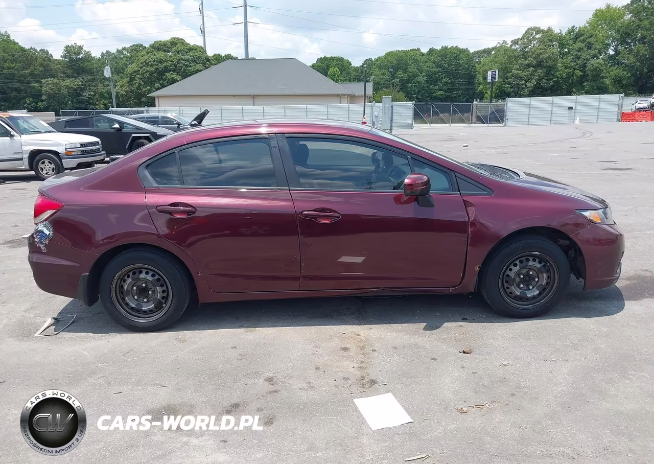 2015 Honda Civic Lx VIN:19XFB2F52FE015442 - 13